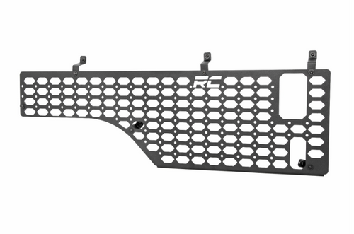Rough Country 10633 Molle Panel Bed Mounting System- Passenger Side for Jeep Gladiator JT 2020+