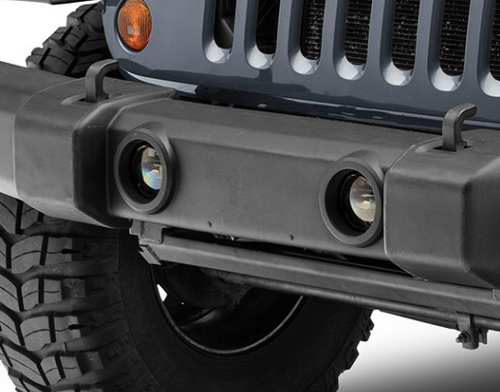 Morimoto LF030 XB Projector LED Fog Light Pair for Jeep Wrangler JK 2007-2018
