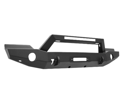 Westin Automotive 59-80055 WJ2 Full Width Front Bumper with LED Light Bar Mount for Jeep Wrangler JK 2007-2018