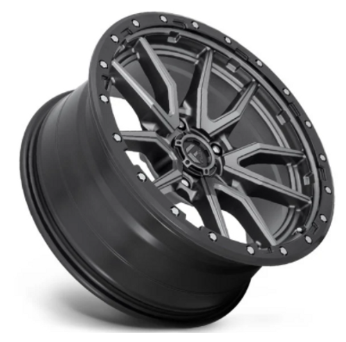 Fuel D68017907545 Rebel Wheel 17x9 5x5 in Anthracite with Black Ring