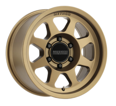 Method Race Wheels MR70179050912N Bead Grip 701 Wheel 17x9 in Bronze