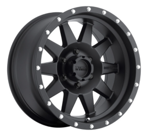 Method Race Wheels MR30179050512N Street Series 301 Wheel 17x9 5x5 in Matte Black