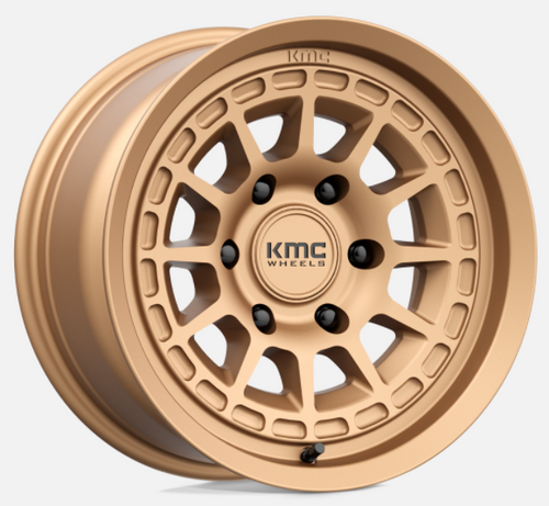 KMC Wheels  KM71978550600 KM719 Canyon Wheel 17x8.5 5x5 in Matte Bronze