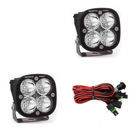 Baja Designs 55-7801 Squadron Sport Spot LED Light Pair