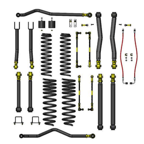 Clayton Off Road COR-2910025 2.5" Premium Lift Kit for Jeep Gladiator JT 2020+