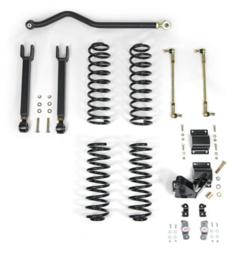 Clayton Off Road COR-2908004 2.5" Ride Right Lift Kit for Jeep Wrangler JK 4 Door 2007-2018