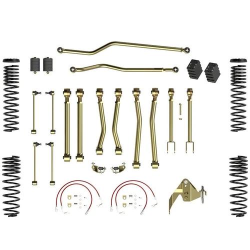 MetalCloak A1225 2.5" GameChanger Suspension- No Shocks for Jeep Wrangler JK 2007-2018