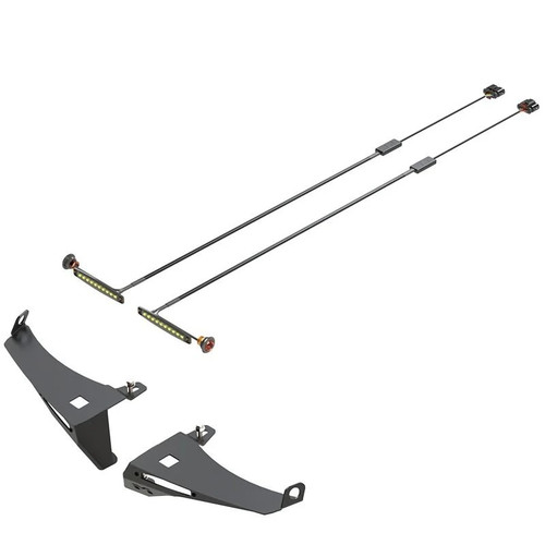 MetalCloak 6220 Fender Gutz Delete & Clearance Brackets for Jeep Wrangler JL Rubicon 2018+