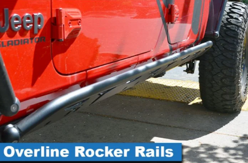 MetalCloak 6322 Overline Rocker Rails for Jeep Gladiator JT 2020+