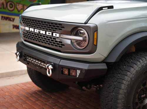 DV8 Offroad FBBR-03 OE Plus Series Front Bumper for Ford Bronco 2021+