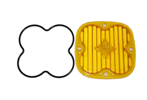 Baja Designs 668415 Squadron Wide Cornering Lens Kit in Amber