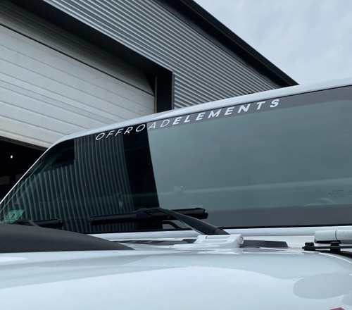 Offroad Elements SBWB Skinny Boii Windshield Banner