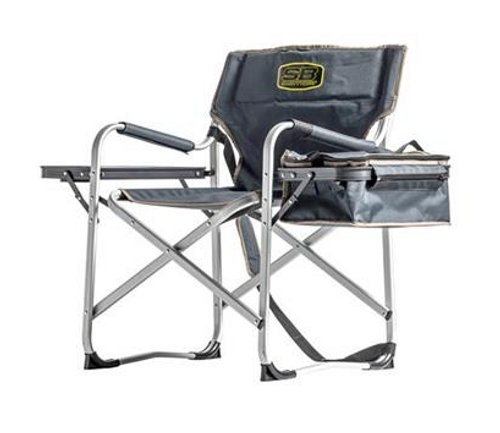 Smittybilt 2841 Camping Chair with Cooler and Table in Gray