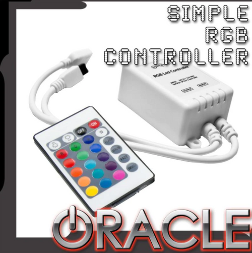 Oracle Lighting 1612-504 Simple ColorSHIFT RGB Controller with Remote