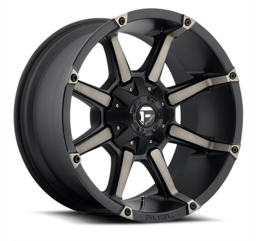 Fuel Coupler Wheel | 17x9 in Matte Black with Dark Tint