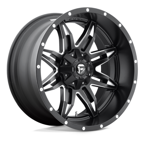Fuel D567 Lethal Wheel 17x9 Black & Milled