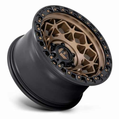 Fuel Unit Wheel 17x9 Matte Bronze with Black Ring