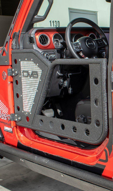 DV8 Offroad RDJL-01F Front Rock Doors for Jeep Wrangler JL & Gladiator JT 2018+