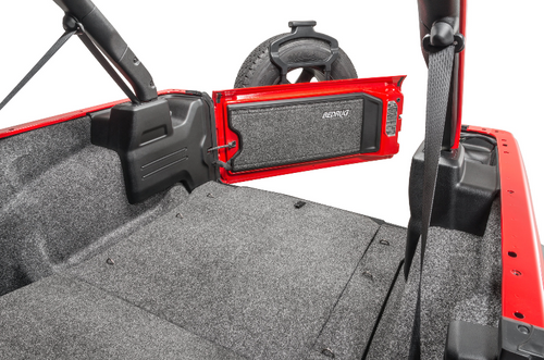 BedRug BRJL18R4 Premium Carpeted Rear Cargo Liner for Jeep Wrangler JL 4 Door 2018+