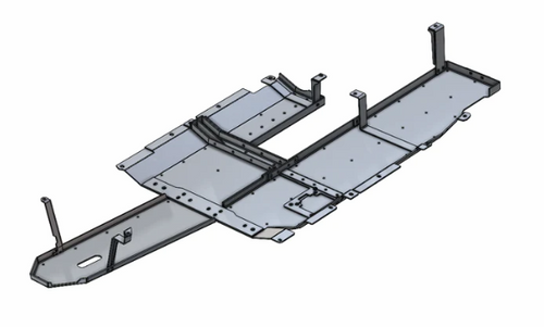 Next Venture Motorsports Diesel Aluminum Belly Skid for Jeep Gladiator JT 2021+