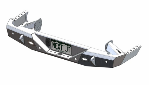 Next Venture Motorsports Aluminum Featherweight Series Rear Bumper for Jeep Gladiator JT 2020+