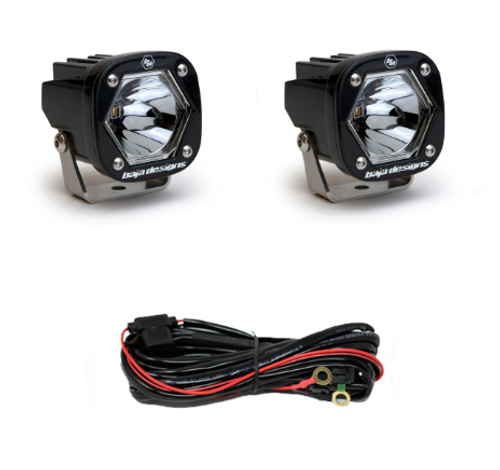 Baja Designs 387807 S1 Black Laser Light Pod Pair Baja Designs 387807 S1 Black Laser Light Pod Pair