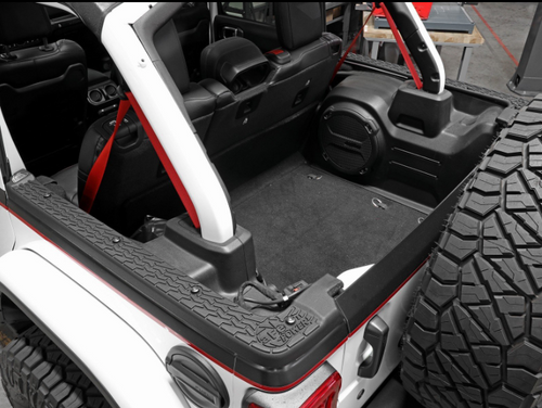 aFe Power 79-25001 Terra Guard Tub Rail Covers for Jeep Wrangler JL 4 Door 2018+