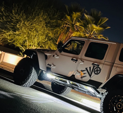 EVO MFG EVO-3143 Rockslider Set for Jeep Gladiator JT 2020+