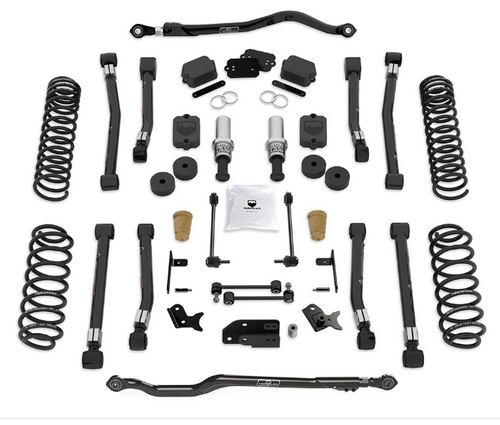 TeraFlex 1532100 2.5" Alpine RT2 Outback Overland Short Arm Suspension System No Shocks for Jeep Wrangler JL 4 Door 2018+