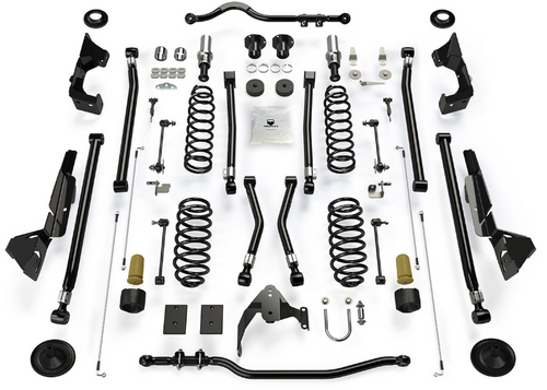 TeraFlex 1324000 4" Alpine CT4 Long Arm Suspension System No Shocks for Jeep Wrangler JK 4 Door 2007-2018 TeraFlex 1324000 4" Alpine CT4 Long Arm Suspension System No Shocks for Jeep Wrangler JK 4 Door 2007-2018