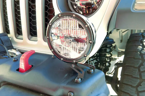 Grimm Offroad 10073 Steel Bumper Side Light Mounts for Jeep Wrangler JL & Gladiator JT 2018+
