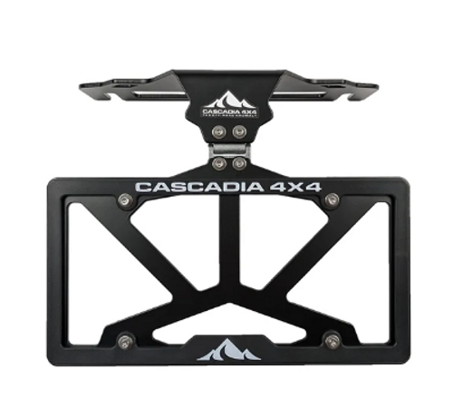 Cascadia 4x4 CHF101 Flipster V3 Winch License Plate Mounting System
