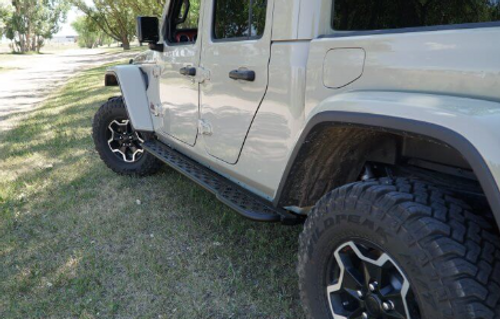 TNT Customs JTRS4E Expedition Series Rock Sliders for Jeep Gladiator JT 2020+