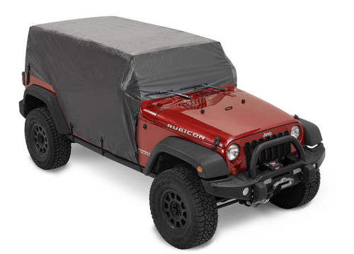 Bestop 81045-01 All Weather Trail Cover for Factory Hardtop or Soft Top 4 Door Jeep Wrangler JK & JL 2007+