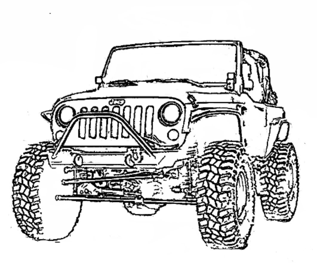 16 Jeep Gladiator Coloring Pages - Printable Coloring Pages