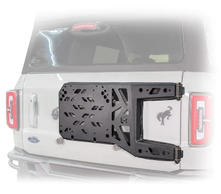 B.ZSSY Spare Tire Carrier Hinge Reinforceent Kits Copatible for 2018