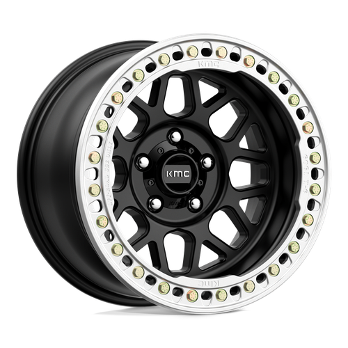 KMC Wheels KM23579050738N Grenade Crawl Beadlock in Satin Black 17x9