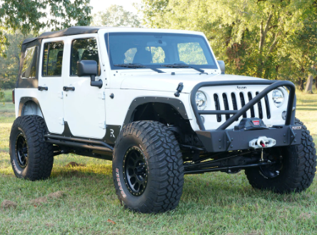 Rusty's RA-DK6000-JK Fender Flare Delete Kit for Wrangler JK 2007-2018