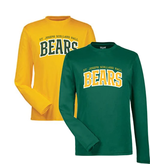 Bear Wear Performance Long Sleeve Tee