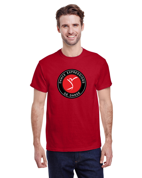 Dance Expressions Short Sleeve Tee - RED