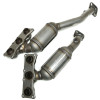 2007-2010 BMW X5 3.0L Manifold Catalytic Converter 2 PIECES PAIR 503106-503107-4