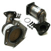 2013 INFINITI JX35 3.5L Front Manifold Catalytic Converter 2 PIECES PAIR 522248-522249-6