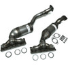 2008 BMW 528Xi 3.0L Manifold Catalytic Converter 2 PIECES PAIR 50357-50358-3