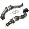2008-2010 BMW X6 3.0L both Front Catalytic Converter 50311-50312