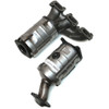 2011-2012 FORD Explorer 3.5L Both Front Catalytic Converter OEM Grade 2 PIECES 50723-50724-3