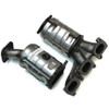 2011-2012 FORD Explorer 3.5L Both Front Catalytic Converter OEM Grade 2 PIECES 50723-50724-3