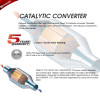 2005-2019 NISSAN Frontier 2.5L Front Manifold Catalytic Converter 522614-1