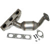 2001-2003 BMW 530i 3.0L Rear Manifold Catalytic Converter 503104-2
