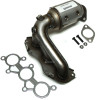 2010-2015 LEXUS RX450H 3.5L Front Left Manifold Catalytic Converter 518298-2