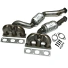 2001-2005 BMW 330i 3.0L Front & Rear Manifold Catalytic Converter 503116-503117-5